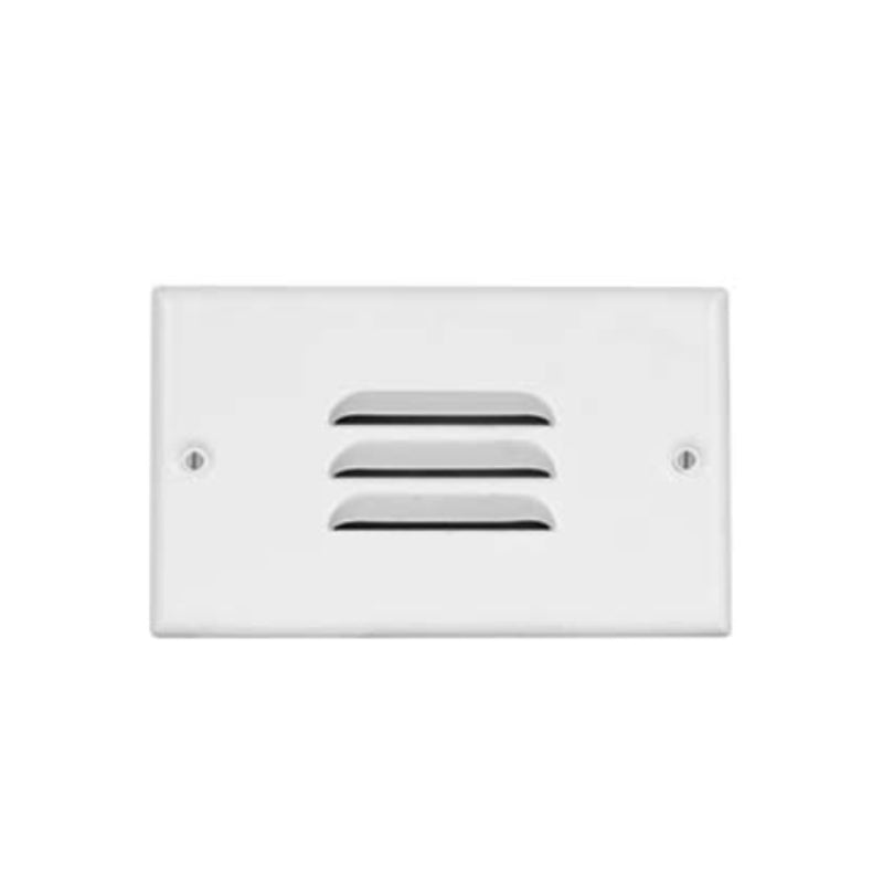 STP2 1-lt 5" LED Louvered Step Light with Photocell