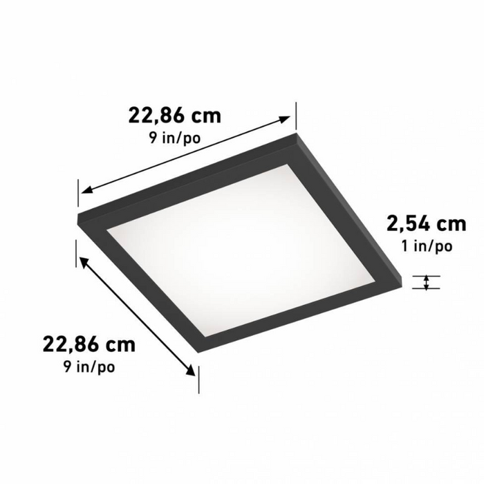 9FLP-SP3 Skylight Pro 1-lt 9" LED Flush Mount