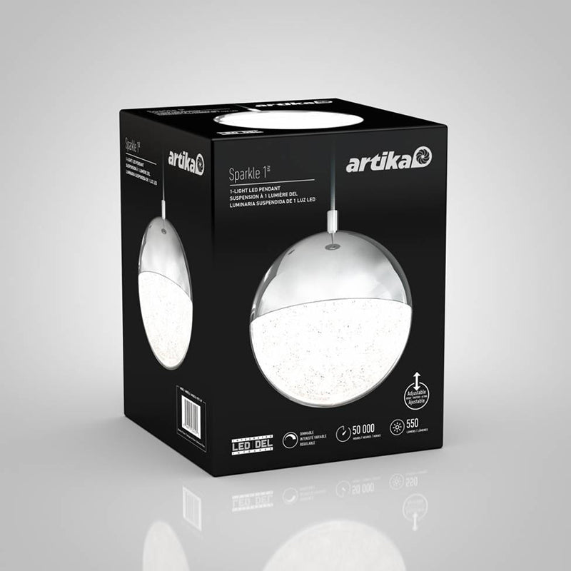 PDT1-SP Sparkle 1-lt 5" LED Pendant