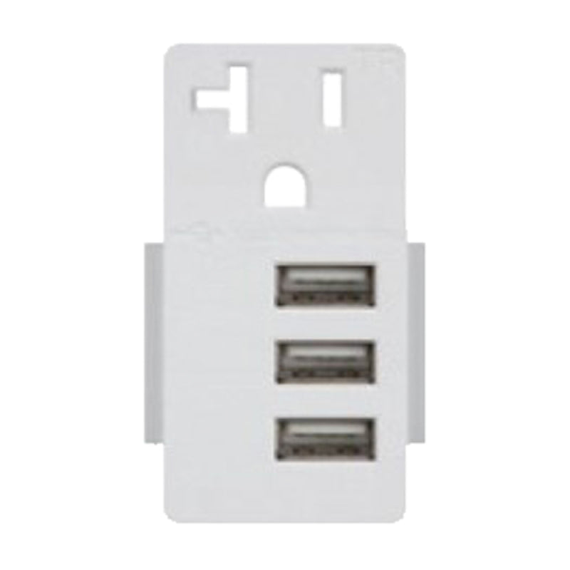 Enerlites USB20L3 Interchangeable Replacement USB Outlet Module