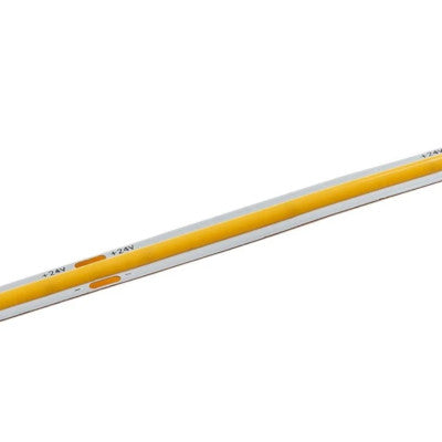 Premium COB LED Strips 4.5W/Ft 24V 480 LEDs Dimmable, 10 mm,  Indoor (IP20)  82Ft
