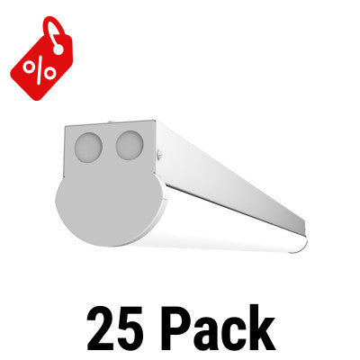 DACH-GEN2-8MW68 DACH 8-ft LED Linear Strip, CCT/Wattage Selectable, Up to 10500 Lumens, 120-277V, 25 Pack