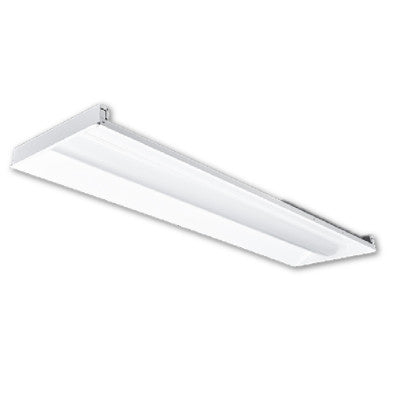1' x 4' Center Basket Troffer CCT/Wattage Selector, Up to 4753 Lumens, Dimmable, 120-277V