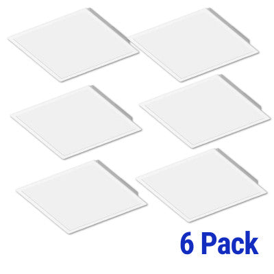 BLP 2x2 LED Back-lit Flat Panel, 20W/25W/30W/40W & 30K-65K CCT Selectable, Up to 5000 lm, Dimmable, 120-277V, 6-Pack