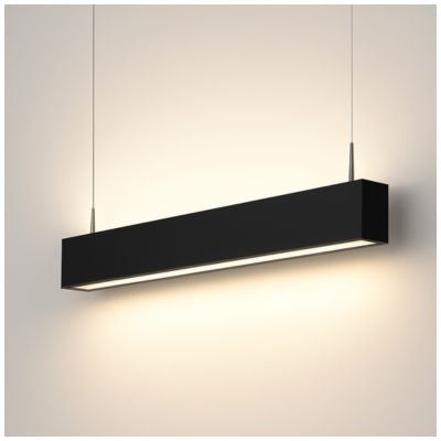 DVPL-GEN2-2MW20 Vector Pulse 2-ft LED Direct/Indirect Suspended Linear,  3CCT/Wattage Selectable, Dimmable, 120-277V