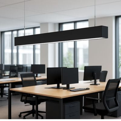 DVPL-GEN2-2MW20 Vector Pulse 2-ft LED Direct/Indirect Suspended Linear,  3CCT/Wattage Selectable, Dimmable, 120-277V