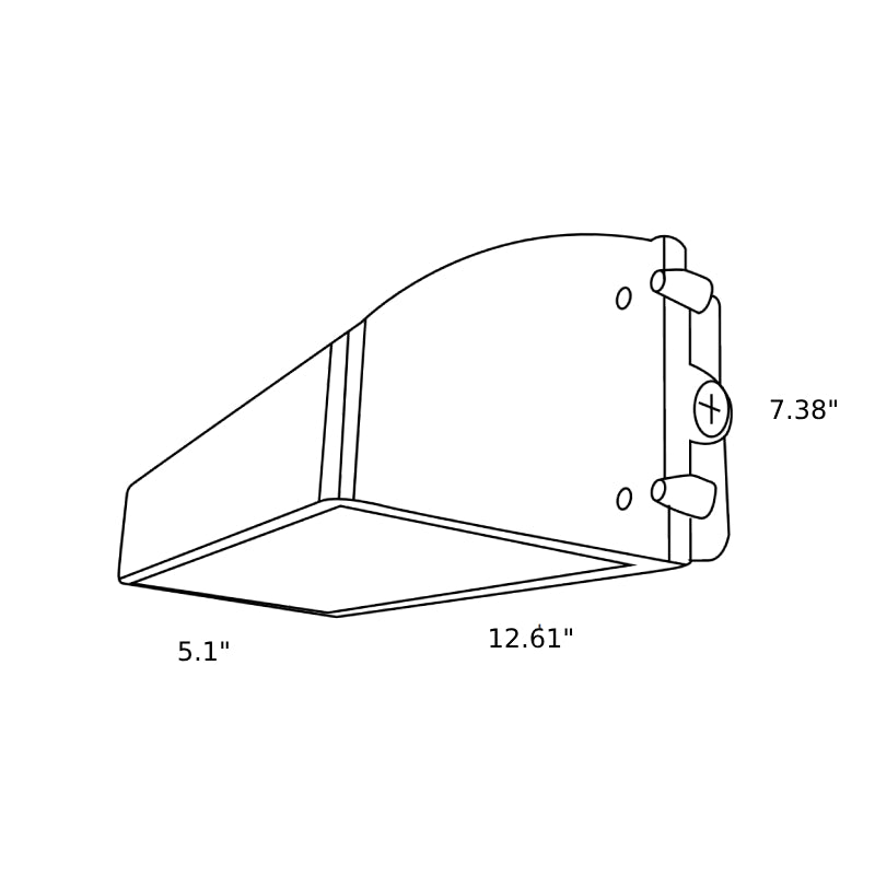 WPGP 10W/20W/28W/40W LED Full Cutoff Guard Pack, 3CCT Selectable