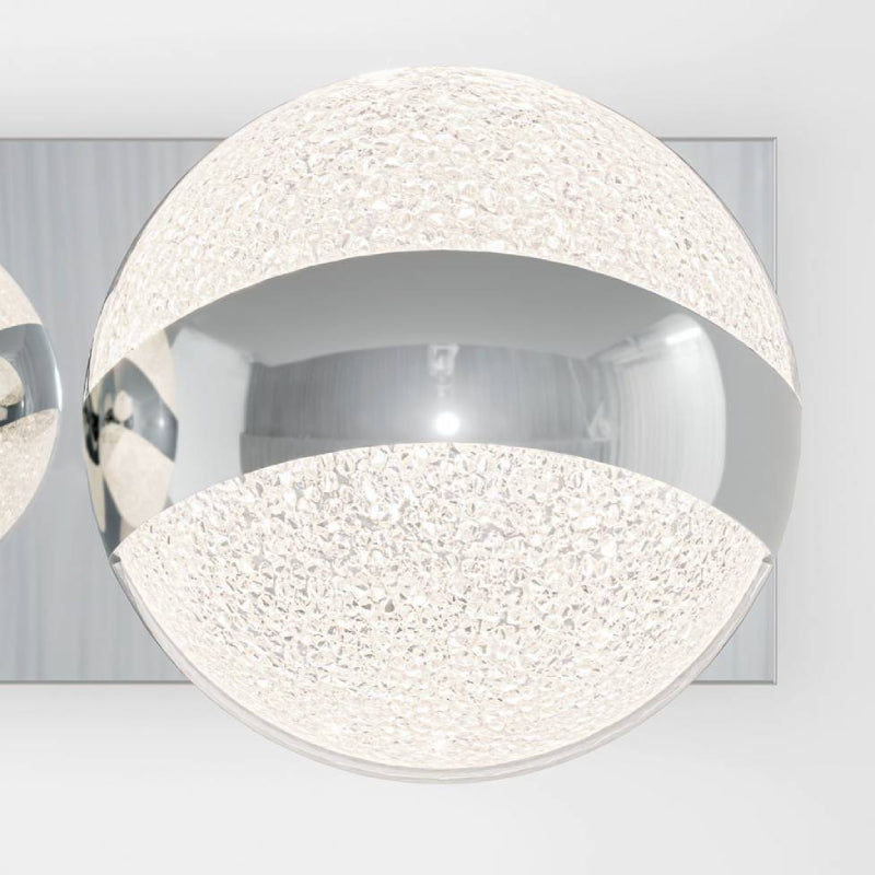 VAN-W-CCR Wavely 4-lt 27" LED Vanity