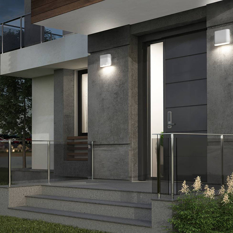 OUT-WIC Willow 1-lt 6" LED Outdoor Wall Sconce, CCT