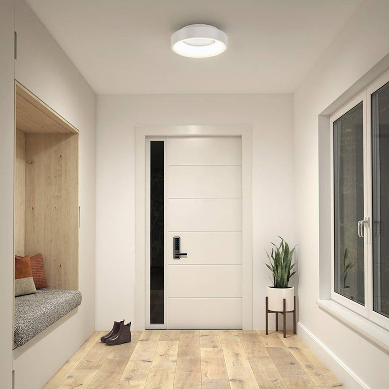 FM-AIC Alden 1-lt 13" LED Flush Mount, CCT