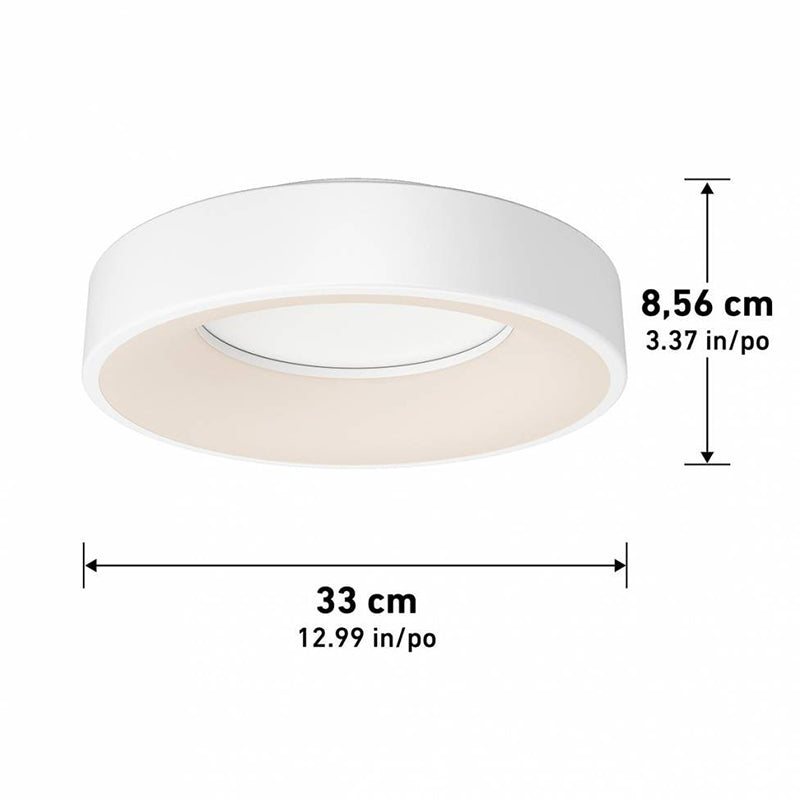 FM-AIC Alden 1-lt 13" LED Flush Mount, CCT