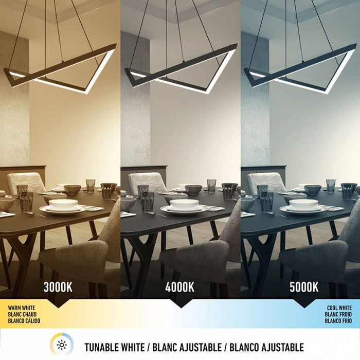 PDT-ATC-BLJ Artemis 1-lt 21" LED Pendant, 3 CCT