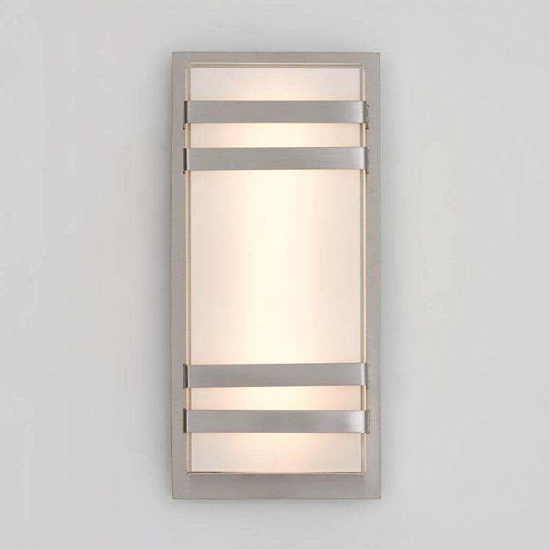 OUT-G3SS-RN Glowbox 3 12" Tall LED Outdoor Wall Light