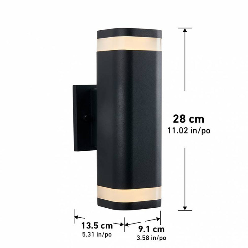 OUT-STW-C Stark 11" Tall Smart LED Outdoor Wall Light