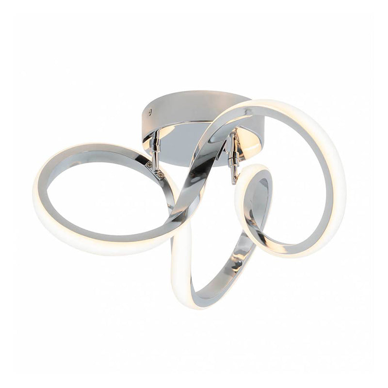 FM-SWR-C Swirl 1-lt 14" LED Flush Mount