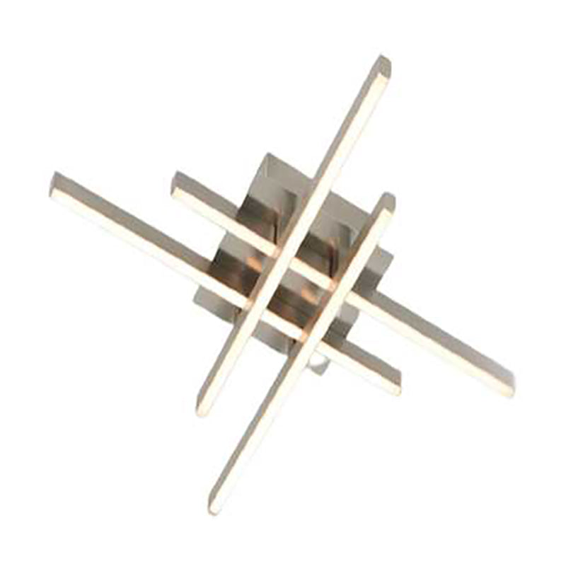 FM-GR Grid 1-lt 20" LED Flush Mount