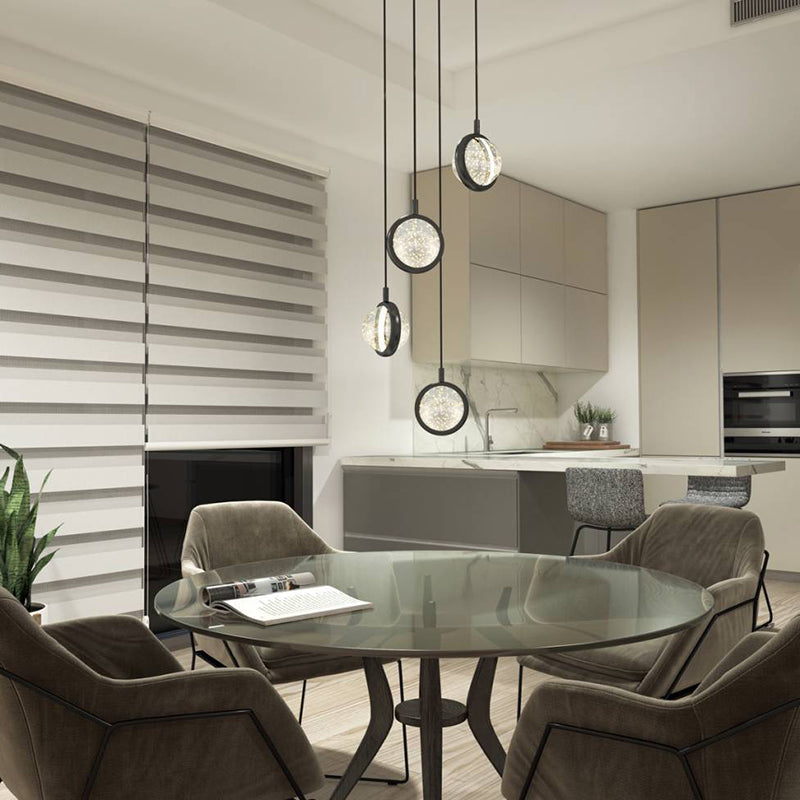 PDT4-AVC-HD2BL Avalon 4-lt 12" LED Pendant, CCT