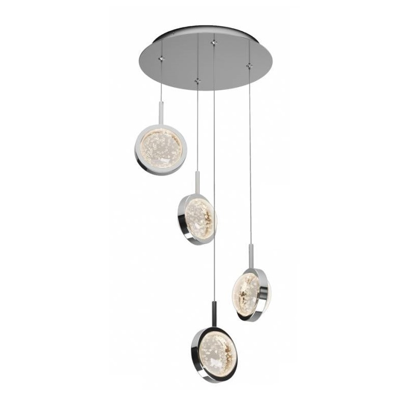 PDT4-AVC-HD2BL Avalon 4-lt 12" LED Pendant, CCT