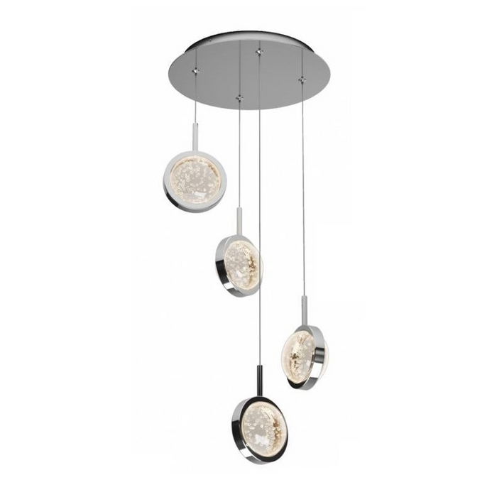 PDT4-AVC-HD2BL Avalon 4-lt 12" LED Pendant, CCT