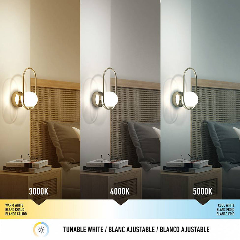 SCO-BLC Bloom 1-lt 13" Tall LED Wall Sconce, CCT