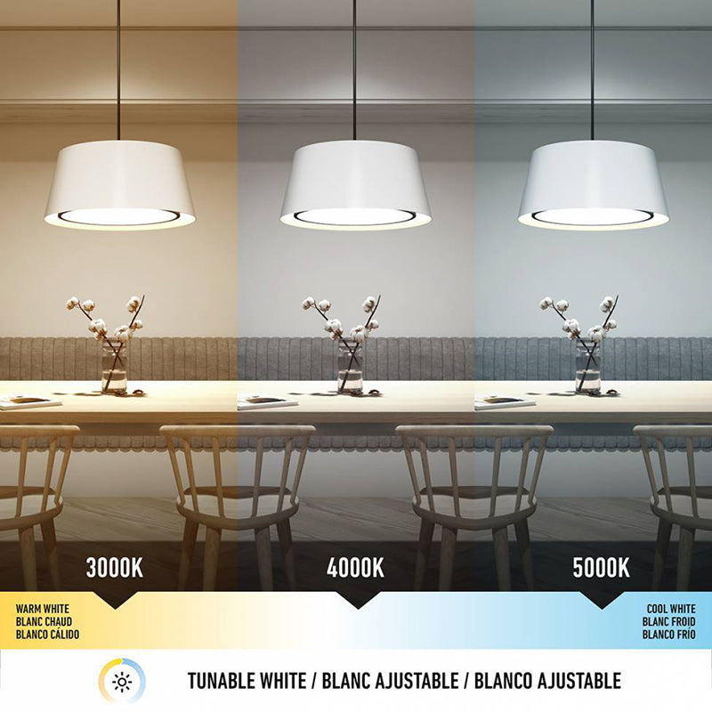 PDT-CPC-WT Capa 1-lt 21" LED Pendant, CCT