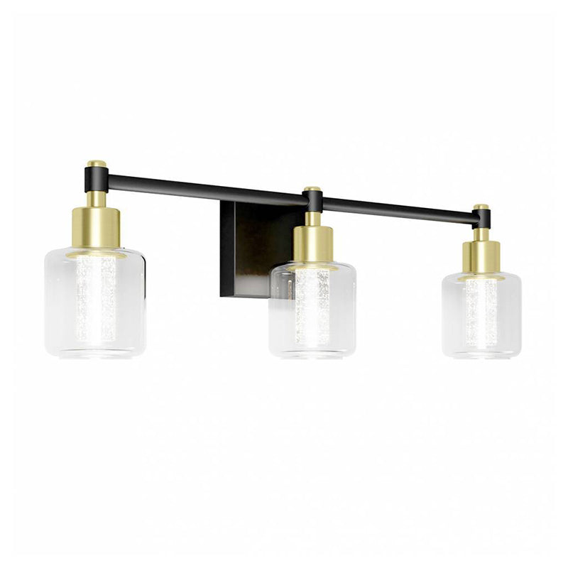 VAN3-CG-HD2BG Champagne Globe 3-lt 24" LED Vanity