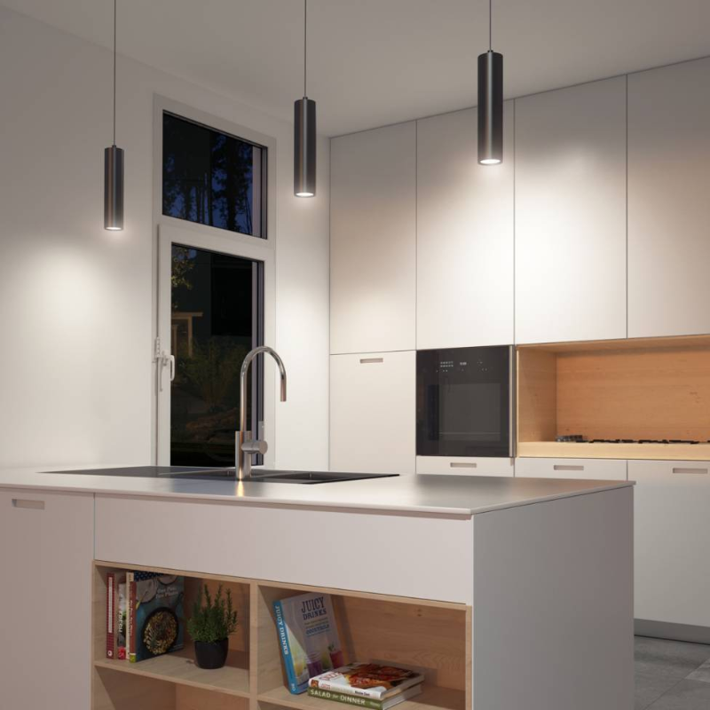 PDT-DAC Damian 1-lt 5" LED Pendant