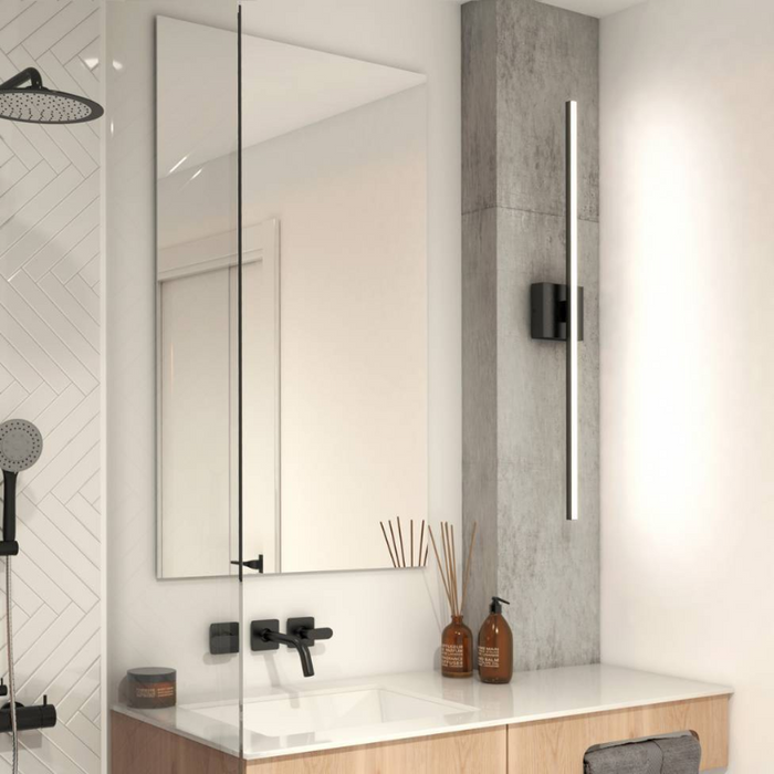 36OUT-DLC Delta 1-lt 36" Tall LED Wall Light, CCT