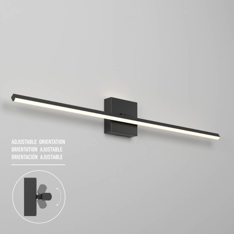 36OUT-DLC Delta 1-lt 36" Tall LED Wall Light, CCT