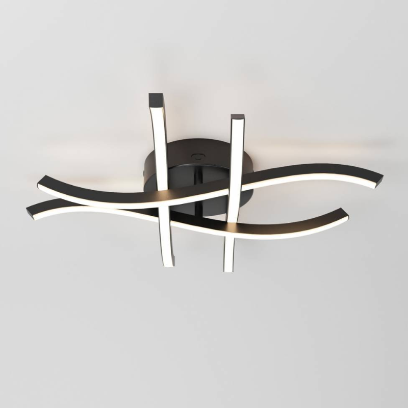 FM-DIC Dillon 4-lt 17" LED Flush Mount, CCT