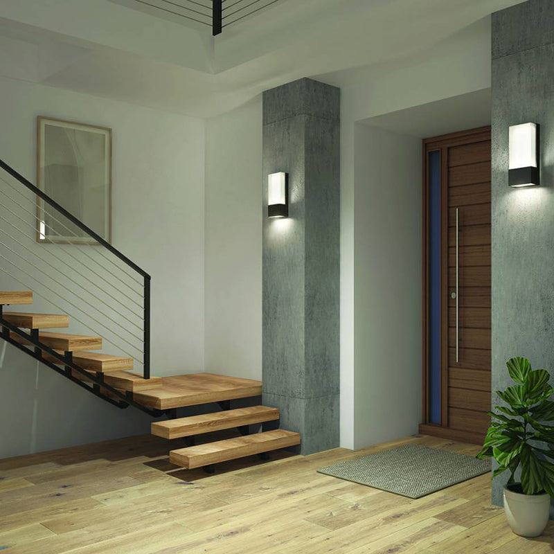 OUT-DIC-HD2BL Dixon 13" Tall LED Outdoor Wall Light, CCT