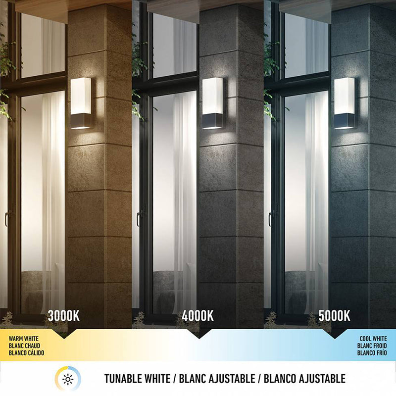 OUT-DIC-HD2BL Dixon 13" Tall LED Outdoor Wall Light, CCT