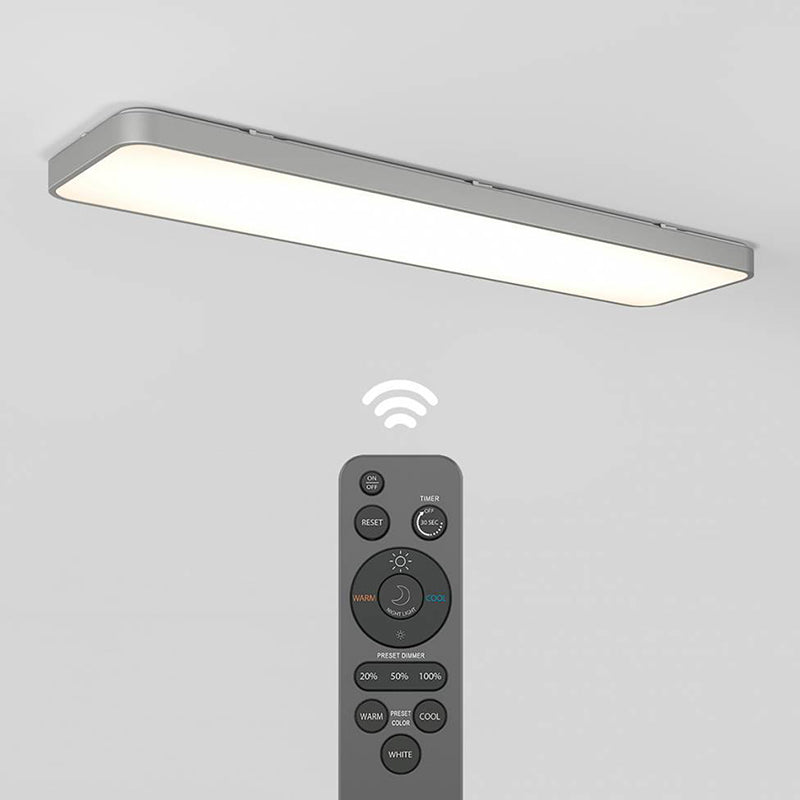 FM14-EUR-MG Europa 1-lt 48" LED Flush Mount with Remote, CCT
