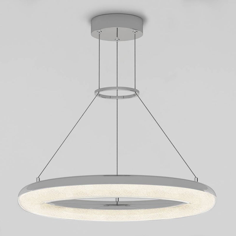 PDT-FO-CR Famous 1-lt 22" LED Pendant, CCT