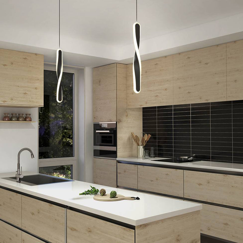 PDT1-FIC-HD2BL Finley 1-lt 5" LED Pendant, CCT