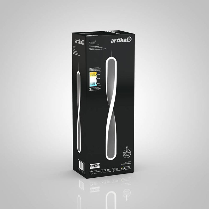 PDT1-FIC-HD2BL Finley 1-lt 5" LED Pendant, CCT