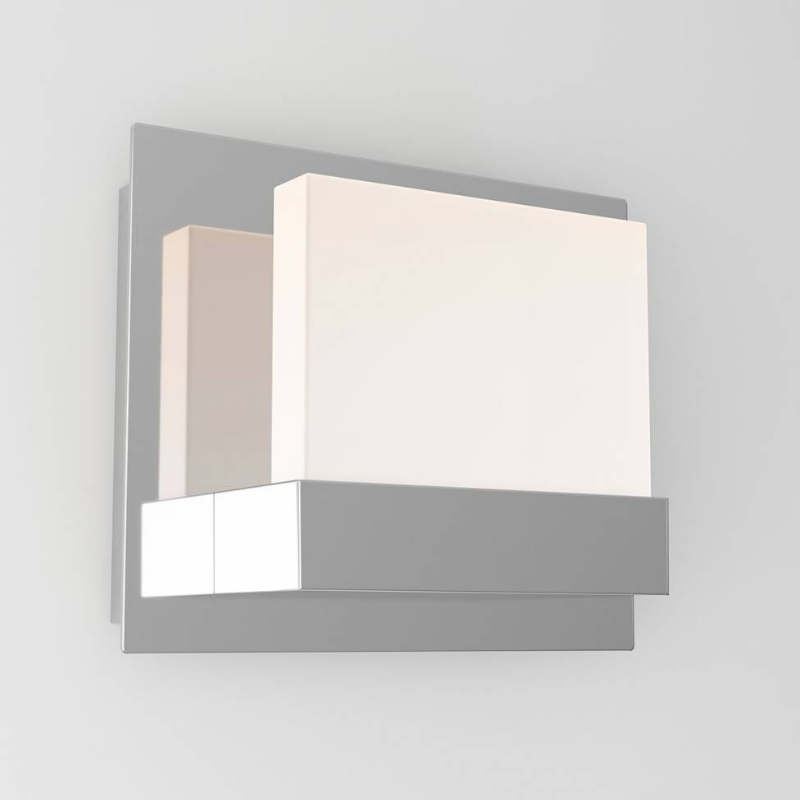 VAN1-FC Frosted Cube 1-lt 6" LED Wall Sconce