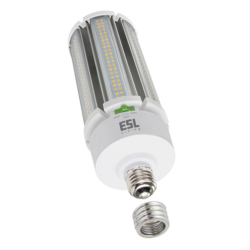 ESL-CL-55W-53050-S-M CL Series 55W LED Bulb, E26 Base, 3CCT Selectable