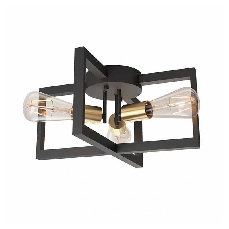 FM-HLT Holt 3-lt 15" LED Flush Mount