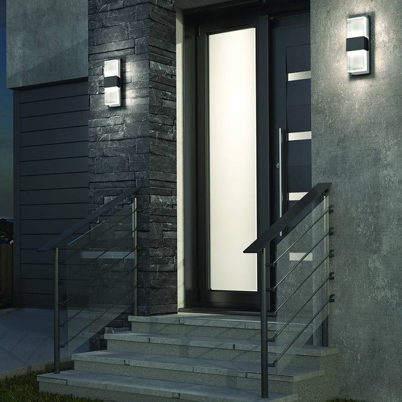 OUT-MF-CMB Mazza 12" Tall LED Outdoor Wall Light