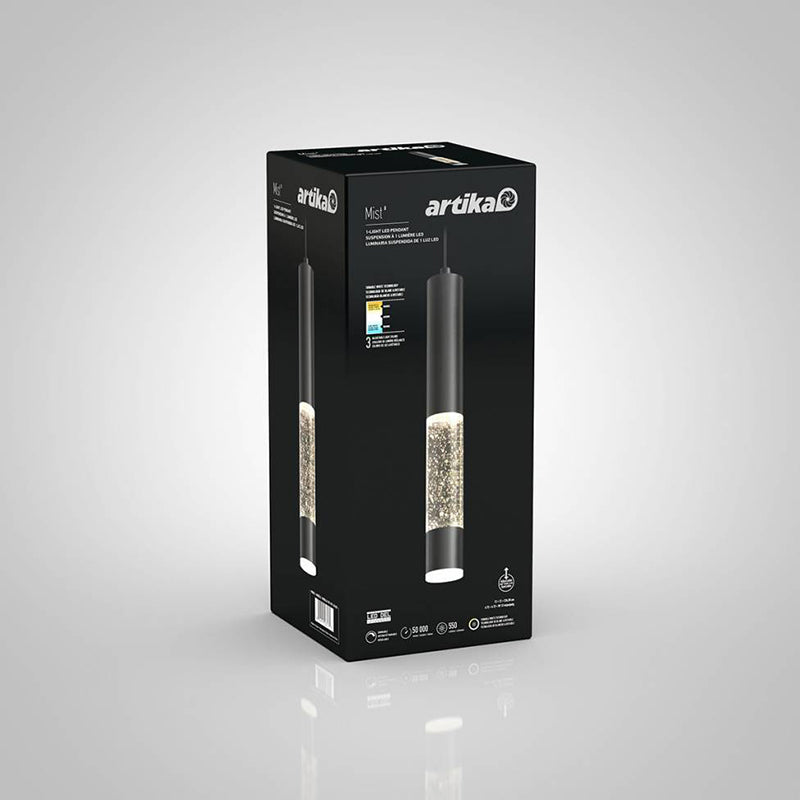 PDT-MTC-BLHD2 Mist 1-lt 5" LED Pendant, CCT