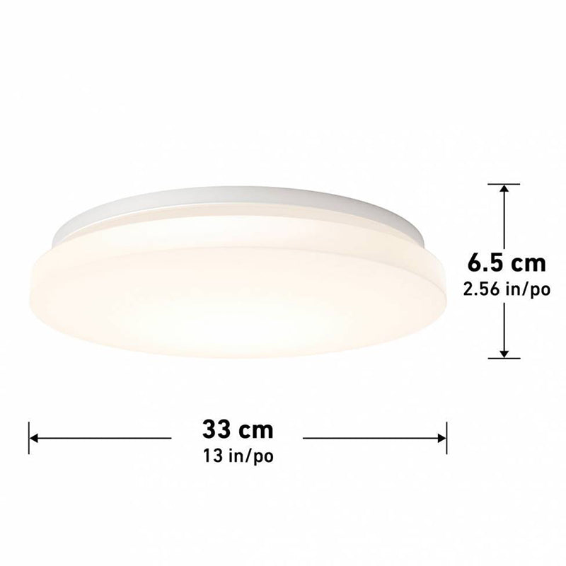 FM-M3-WT MoonRaker 1-lt 13" LED Flush Mount