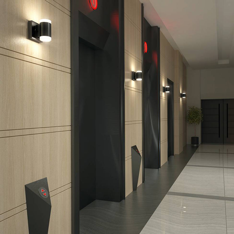 OUT-NEC Neo 5" Tall LED Outdoor Wall Light, CCT