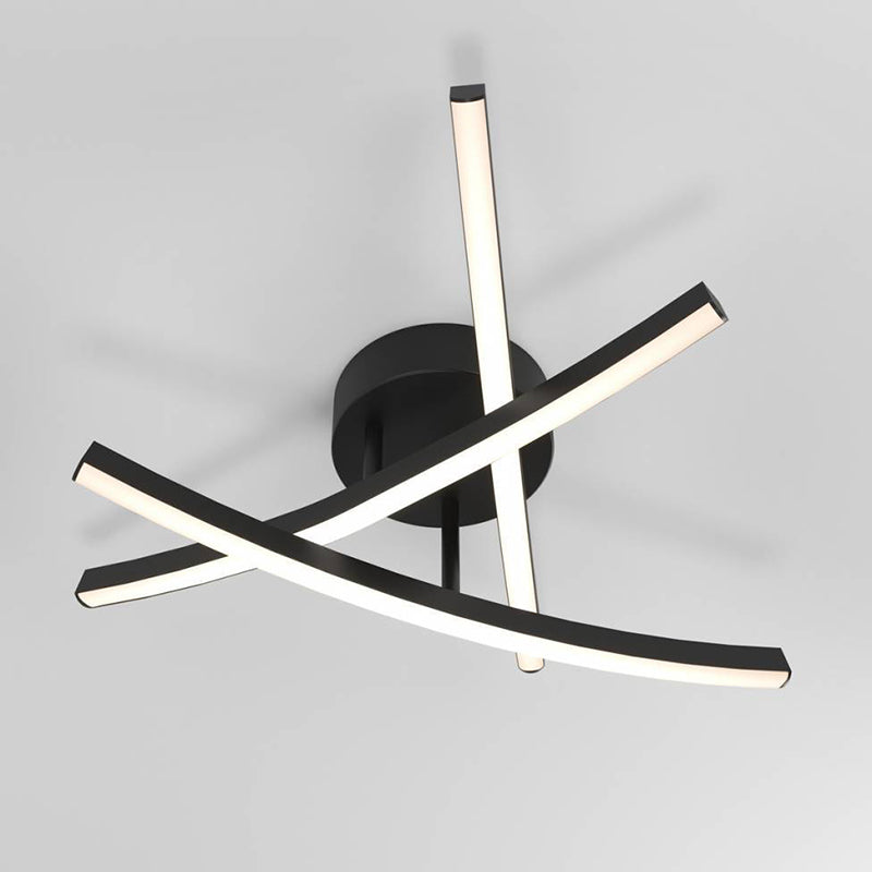 FM-OYC-BL Orly 1-lt 18" LED Flush Mount, CCT