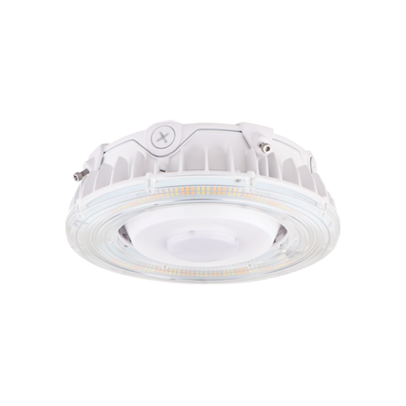 PT-CAS1 Series 40W Round LED Canopy Light, 3CCT Selectable