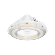 PT-CPY-R 20W/40W/60W/70W/80W LED Round Canopy Luminaire with Wattage and 3CCT Selector, 120-277V