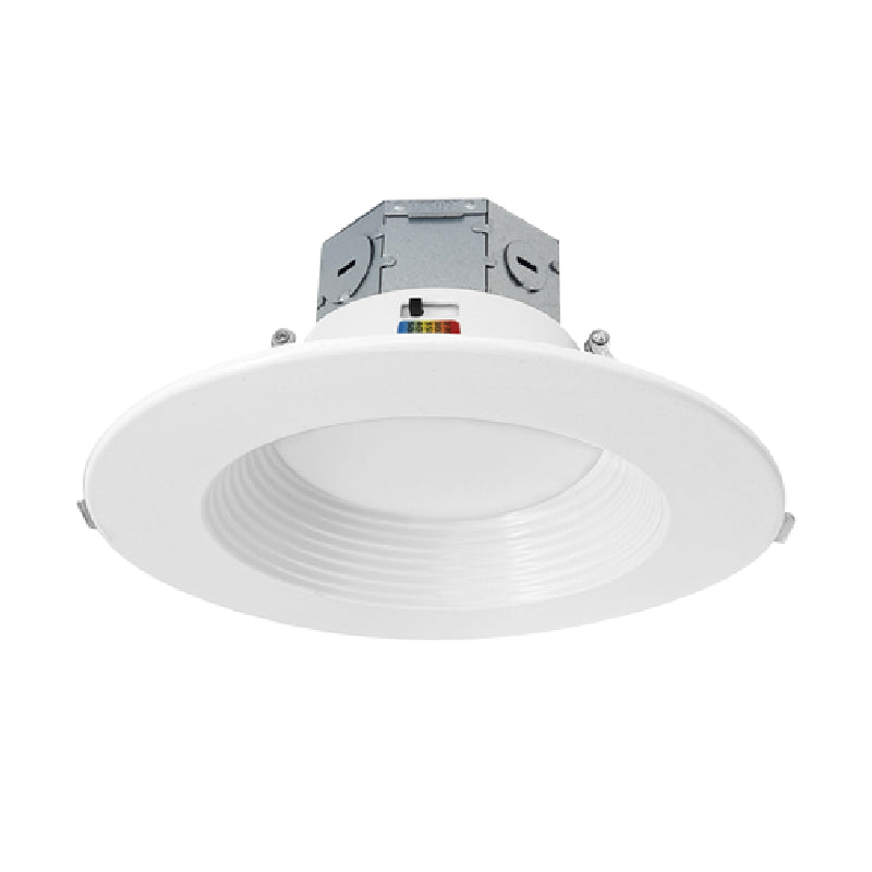 6" LED Baffle Recessed Downlight with Junction Box and 5CCT