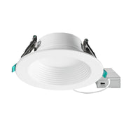 4" Can-Less Downlight with Remote J-Box and CCT Selector, 120-277V