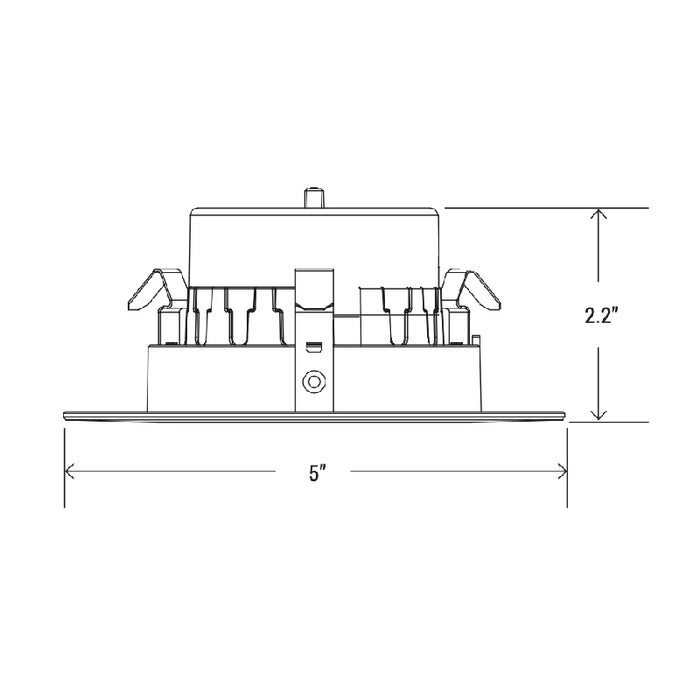 4" Gimbal Retrofit Kit Downlight with 5CCT