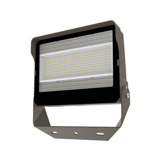 PT-FL 180W/240W/300W Beam Angle Adjustable LED Flood Light with 3CCT and Wattage Selector, Up to 49,218 Lumens, 120-277V, Integrated Photocell